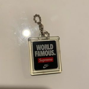 Nike x Supreme World Famous Key Chain
